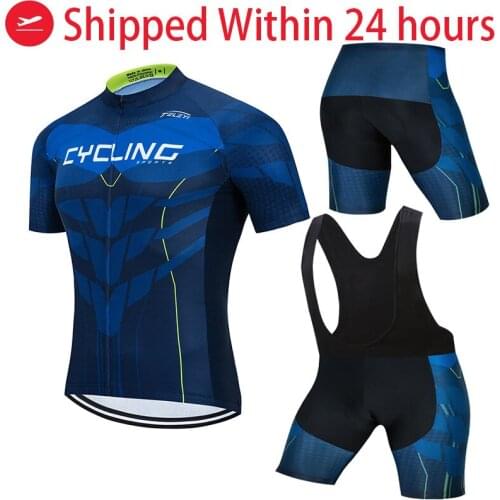 2021 Cycling Jersey Set MTB Uniform Bike Clothing Ropa Ciclismo Bicycle Wear Clothes Mens Short sports Maillot Culotte