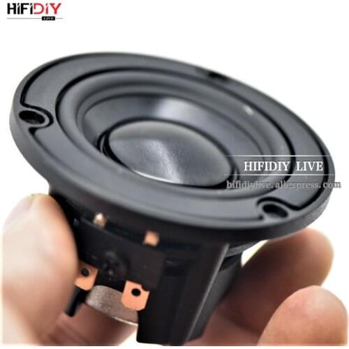 Aluminum basin cast aluminum frame Hi-Fi 2" 2.5 inch 65mm Full frequency speaker unit 4OHM 20W High Alto bass loudspeaker V65