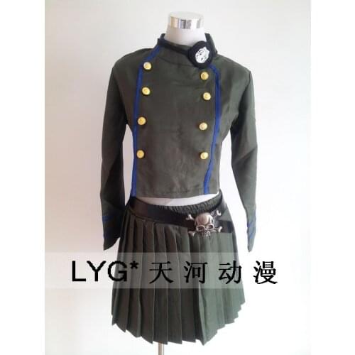 Anime katekyo hitman reborn cosplay Kimono carnival costume halloween costumes dress with belt and goggles