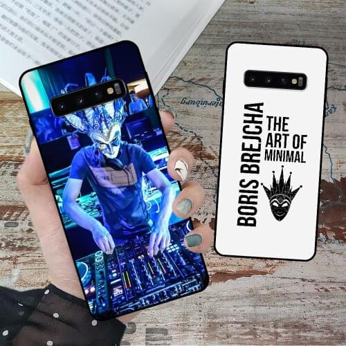 Phone Case For SamSung Galaxy S Note 10 20 7 6 9 8 Plus Edge E Ultra Lite Black Cover Waterproof Silicone DJ Boris Brejcha