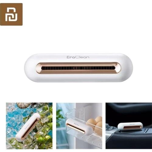 Youpin EraClean refrigerator Deodorization Sterilizer Odor Removal Purification Food Preservation Compact Rechargeable Deodorant