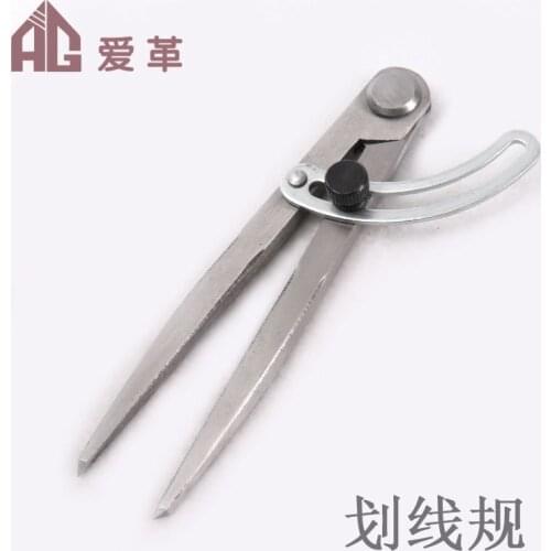 Leather Edge Creaser DIY Craft Sewing Leather Making Arts Crafts Tools Accessory Leather Marking Gauge Line Pressing Machine