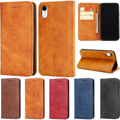 LANCASE Phone Cases For IPhone XR Case Leather Card Holder Wallet Case For IPhone X/XS cases For IPhone XS MAX Cover