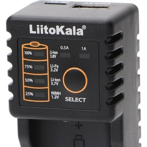 CPDD Lii-100 Battery Charger For 26650 16340 RCR123 14500 LiFePO4 1.2V Ni-MH Ni-Cd