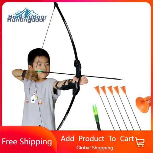 Huntingdoor Children Bow 15lbs Competitive Shooting Training Kids Agility Parent-child Activity Competition Childrens Gifts