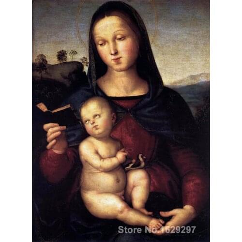 Wall art modern Solly Madonna Raphael sanzio Paintings Hand painted High quality