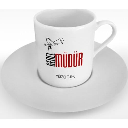 Personalized Professional General Manager Turkish coffee Cup