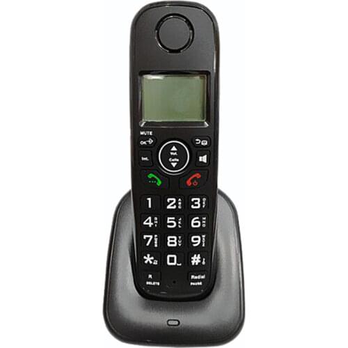 Handset Answer System Cordless Desk Telephone Handset Landline Telephone - Expansion Handset Phonefor Home and Office