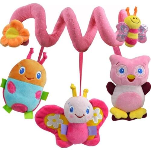 Cute Baby Basket And Car Around The Baby Crib Around Baby Stroller Pendant Toys Baby Ring Stroller Accessories