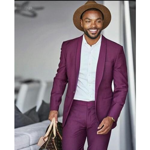 Groom Tuxedos Groomsman Suits Mans Suits For Wedding Dinner Suits Business Suits Best Men Wear Custom Made 2Piece(Jacket+Pants)