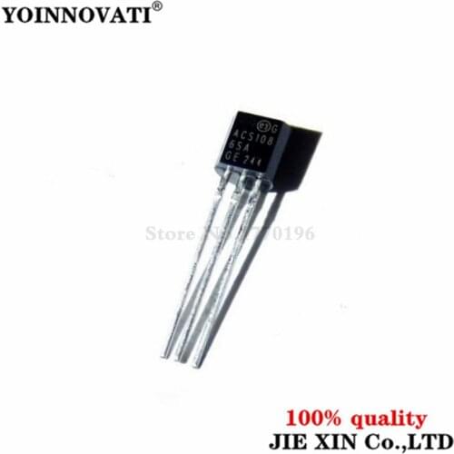 100pcs ACS108-6SA TO-92 ACS1086S ACS108
