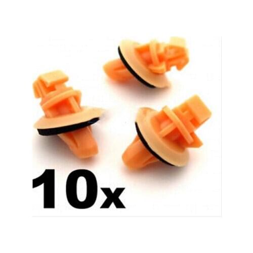 10x Lower Side Moulding Clips & Wheel Arch Trim Clips For Toyota Land Cruiser Prado