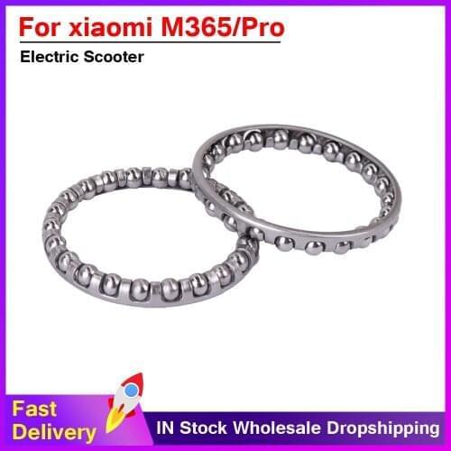 2PCS For xiaomi M365 Fork Rotating Parts Vertical Rod Rotating Ball Steering Device for MIJIA M365 / 1S Electric Scooter