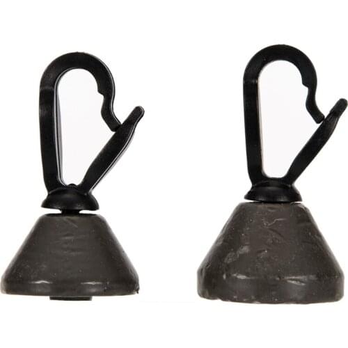 30g/44g Carp Back Leads Fishing Rod Accessories Universal Backleads Secure Clip Portable Fishing Equipment