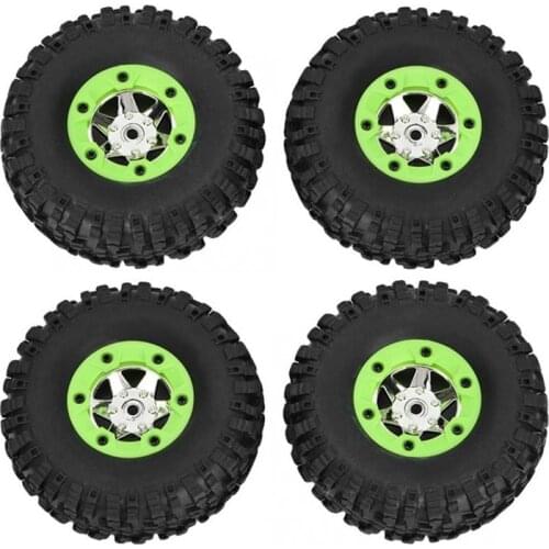 4Pcs Left & Right Tires Wheel Tyre Kit for Wltoys 12428 12423 12427 1/12 RC Car Spare Replace Parts Accessories