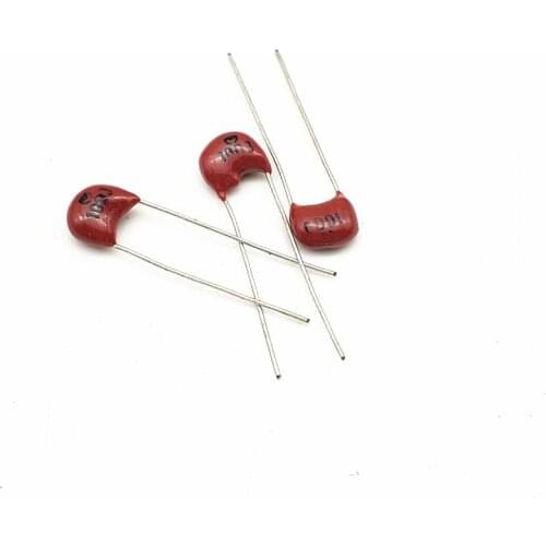 5pcs 500V 100PF Silver Mica Capacitor