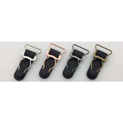 Free shipping 20pcs / lot high quality suspender clip garter belt clip 20mm