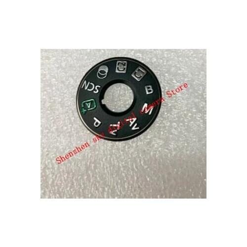 Camera Top Mode Dial Cover Lid Cap Function Mode Dial Signage Interface Cover Button Replacement for Canon FOR EOS 90D Camera