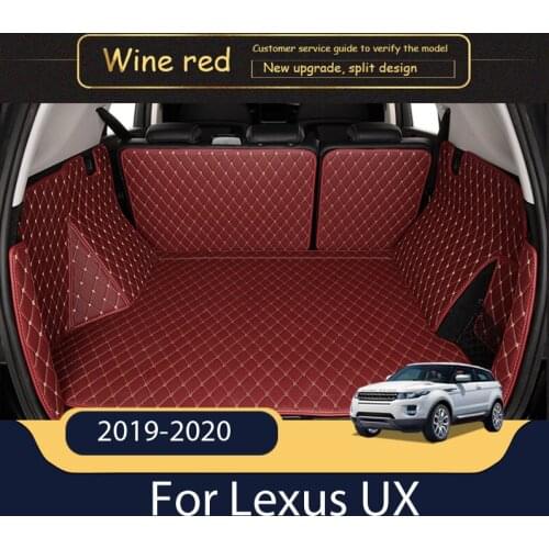 The Trunk Cargo Leather Liner Car Boot Liner Cargo Compartment Floor Carpet Mud For Lexus UX 2019-2020