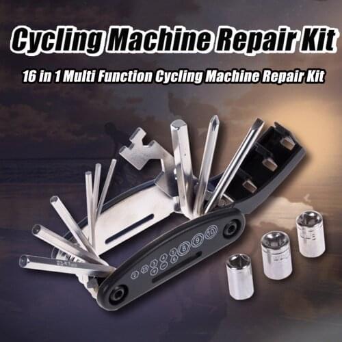 Bicycle Repair Tools Kit Hex Spoke Cycling Screwdrivers Tool Tyre Lever Allen Wrench Mountain Bike Multitool Cycling Tools #P2