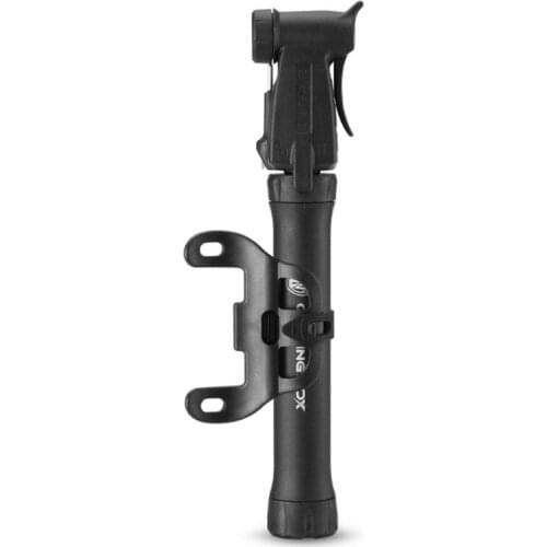 OOTDTY High Pressure 80PSI-Bike Floor Pump - Presta Val-ve Bike Pump Automatically Switches to Schrader - Bicycle Pump