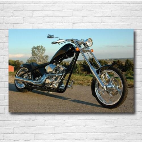 BIG DOG RIDGEBACK chopper hot rod Motorbike Picture Wall Art Posters Canvas Print Modern Painting for Home Decor