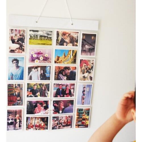 Picture Pockets Mega Size AA Hanging Photo Gallery 40 photos in 20 pockets Hanging Photo Gallery 40 photos in 20 pockets Frame