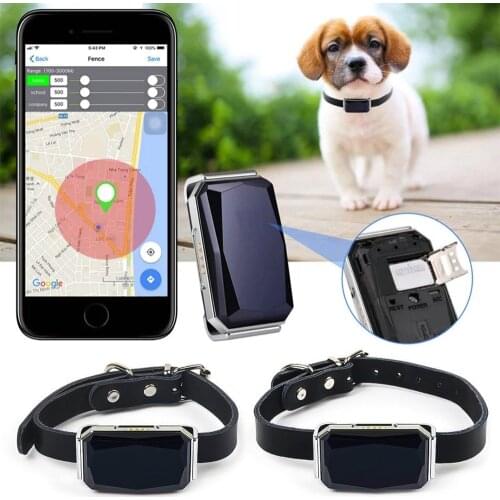 Anti-Fall Pet Locator Ntelligent Waterproof Pet Collar Wifi Mini Light GPS Tracker For Pets Dogs Cattle Sheep Tracking Locator