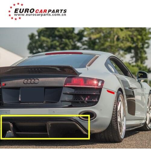 R8 LB carbon finber diffuser fit for AD R8 carbon down lip