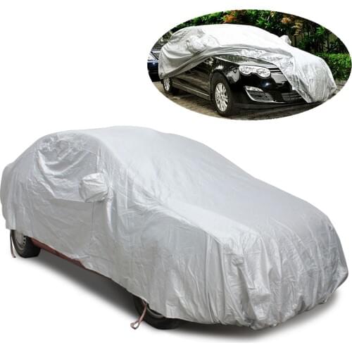 Car Whole Body Covers Sun Shade Protection Sunshade Snow Shade Cover Anti-UV Frost Ice Dust Scratch Resistant Sedan Car styling