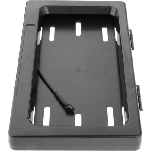 Remote Stealth License Plate Frame Shutter Cover Up Rust Proof Rattle Proof