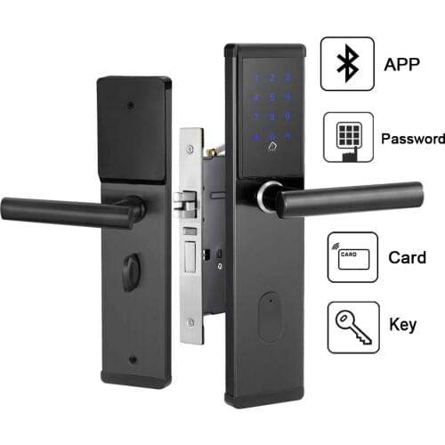 Security Digital Smart APP WIFI Bluetooth Keypad Password Lock Door Electronic Combination Door Lock Home Office Door Lock