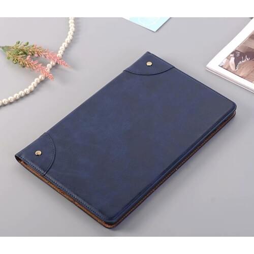 Restoring ancient Leather Tablet Protect Case Stand Cover For Samsung Galaxy Tab A 10.5" SM-T590 SM-T595 Smart Shell Funda+Pen
