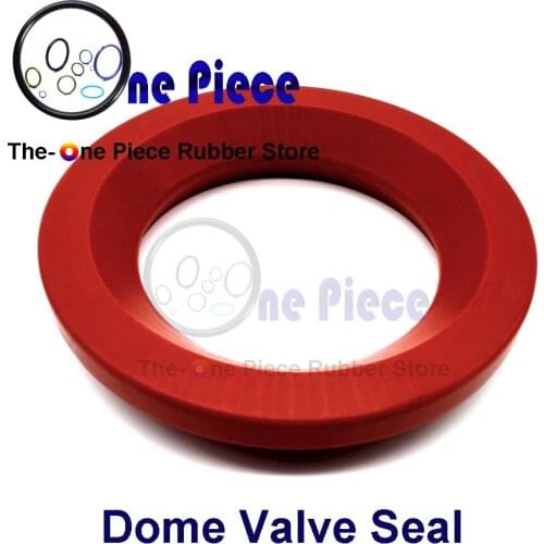 DN 50/ 80 /100 /150/ 200/ 250 Replacement inflatable seals dome valve high temperature materials rubber seal silicone MVQ gasket