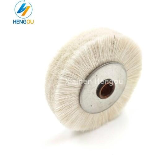 1 Piece Good Quality Komori Roland Brush Wheel for Printing Machine, Stainless Steel 45x6mm