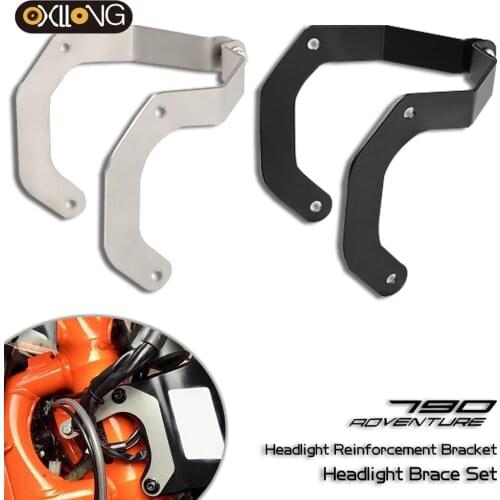 ADV 790/890 Neck Brace supports Headlamp mounting Stand bracket FOR 790 ADVENTURE 2019 2020 2021 890 ADVENTURE HEADLIGHT