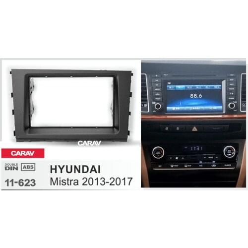 CARAV 11-623 car radio stereo face facia surround trim Kit for HYUNDAI Mistra Stereo facia surround install trim fit Dash Kit