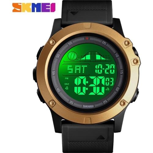 SKMEI Fashion Digital Men Watch Sport Watch Waterproof Luminous Display Fitness Watches Montre Homme Wristwatches Man Clock