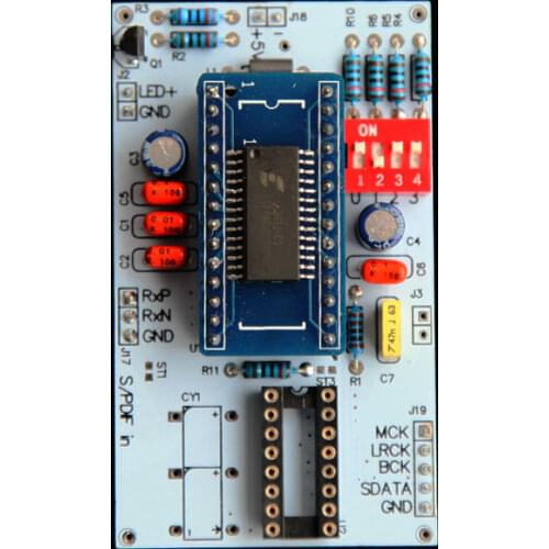 Cs8412 Digital Receiver SPDIF Coaxial Receiver Coaxial to I2S