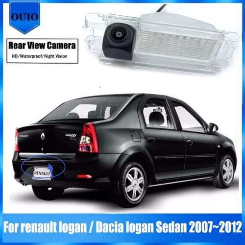 HD rear camera For renault logan / Dacia logan Sedan 2007 ~ 2012 Night vision / waterproof Backup Parking Reversing Camera