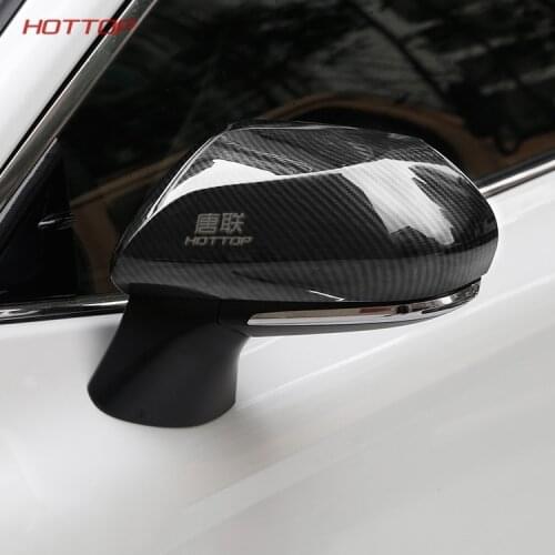 ABS Rearview Door Mirror Cover For Toyota Camry 2018 2019 8 8th XV70 car styling