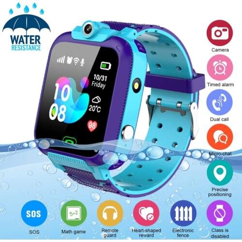 Q12 Smart Watch Phone for Kids Dial Touch Screen Camera Game Music Play Watch SOS Smart Baby Watch for 3-12 Year Old Boy Girl