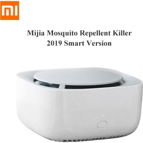 2019 New Xiaomi Mijia Mosquito Repellent Killer Smart Version Phone timer switch with LED light use Fan Drive Work in mihome APP