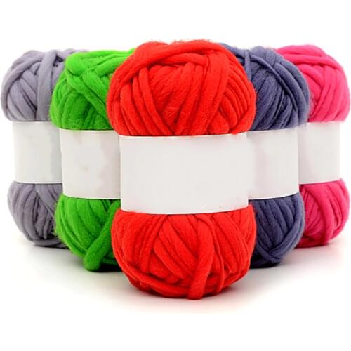 Uneven Thickness Woolen Yarn Knitting Crochet Scarf Hat Wool Yarn Photography Props DIY Apparel Sewing & Fabric DIY Apparel Sewi