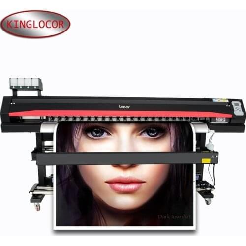 Locor/Lecai 1.6m Two Dx5 Printhead inkjet Flex Banners Label Printer , Digital Outdoor Advertising Printing Machine