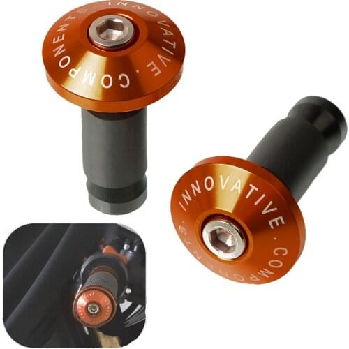22mm Universal Handle bar Gear Balanced Plug Slider handlebar Grips End For 250 2018 390 2012-2019 ER4N ER-5 ER6N