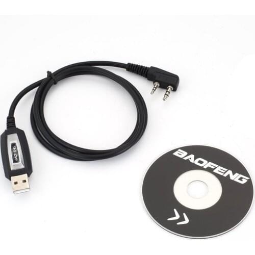USB Programmering Kabel/Snoer CD Driver voor Baofeng UV-5R/BF-888S handheld transceiver
