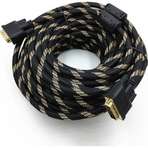 High qualityVGA Cable Male to Male 15Pin Full HD 1920*1080P VGA3+6 Extension Cord Computer Cable 1.5m 3m 5m 10m 15m 20m