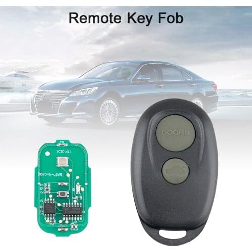 433Mhz Remote Smart Car Key Replacement 2 Buttons ABS Material Key No Blade Fit for Toyota Camry Avalon Conquest Vehicle Auto