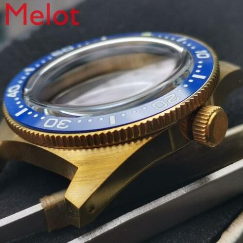 Bronze 62mas GANSO Aluminum Bronze Case Adapted to Japan Nh35a/Nh36a Movement Modified Waterproof Watch Case